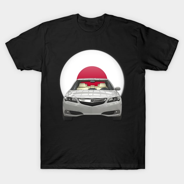 Acura ILX sedan 08 T-Shirt by Stickers Cars